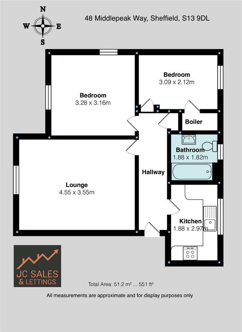 Middlepeak Way, Sheffield Floorplan